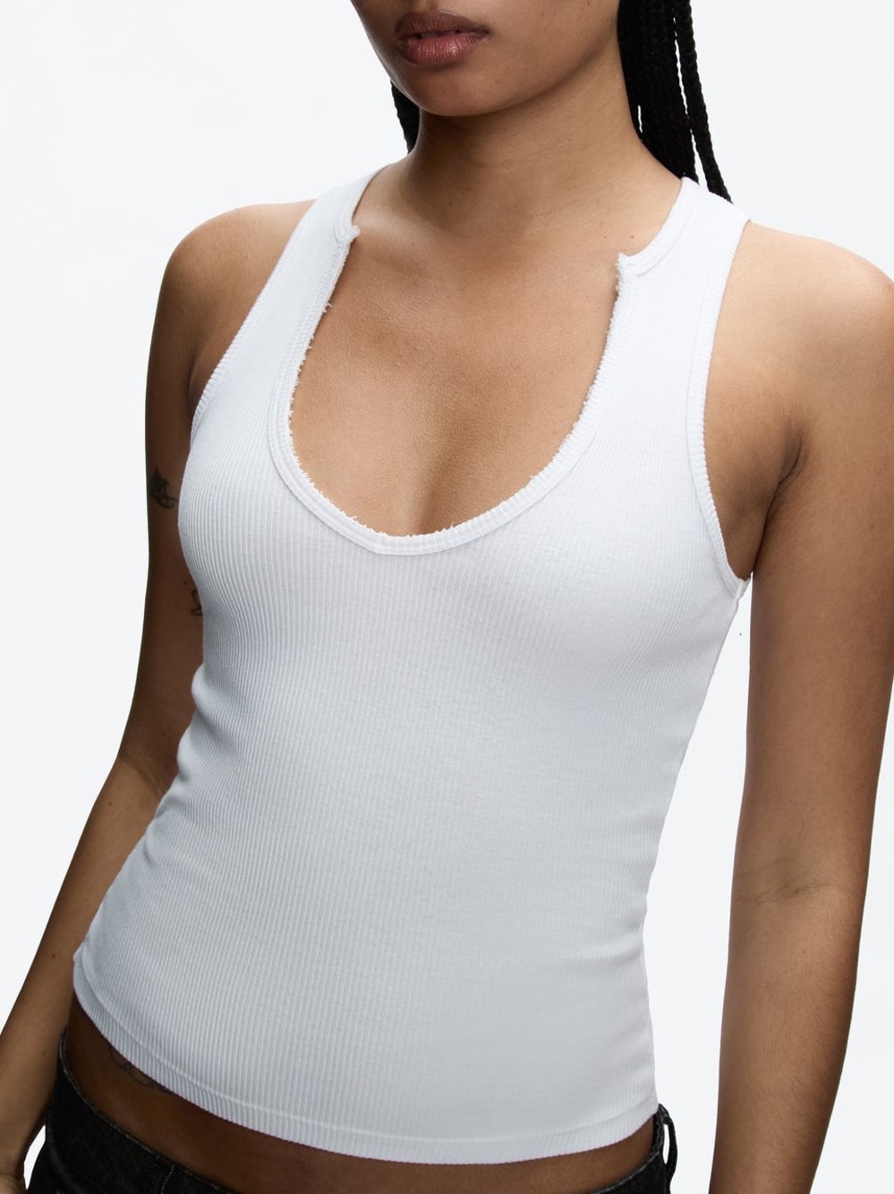 NWT TANK AIR V Tank in ‘Milk’
